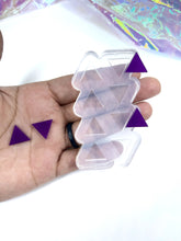 Load image into Gallery viewer, Triangle Stud Earring Silicone Mold (A2).
