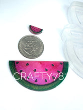 Load image into Gallery viewer, Watermelon Dangle Earring Silicone Mold(C6)
