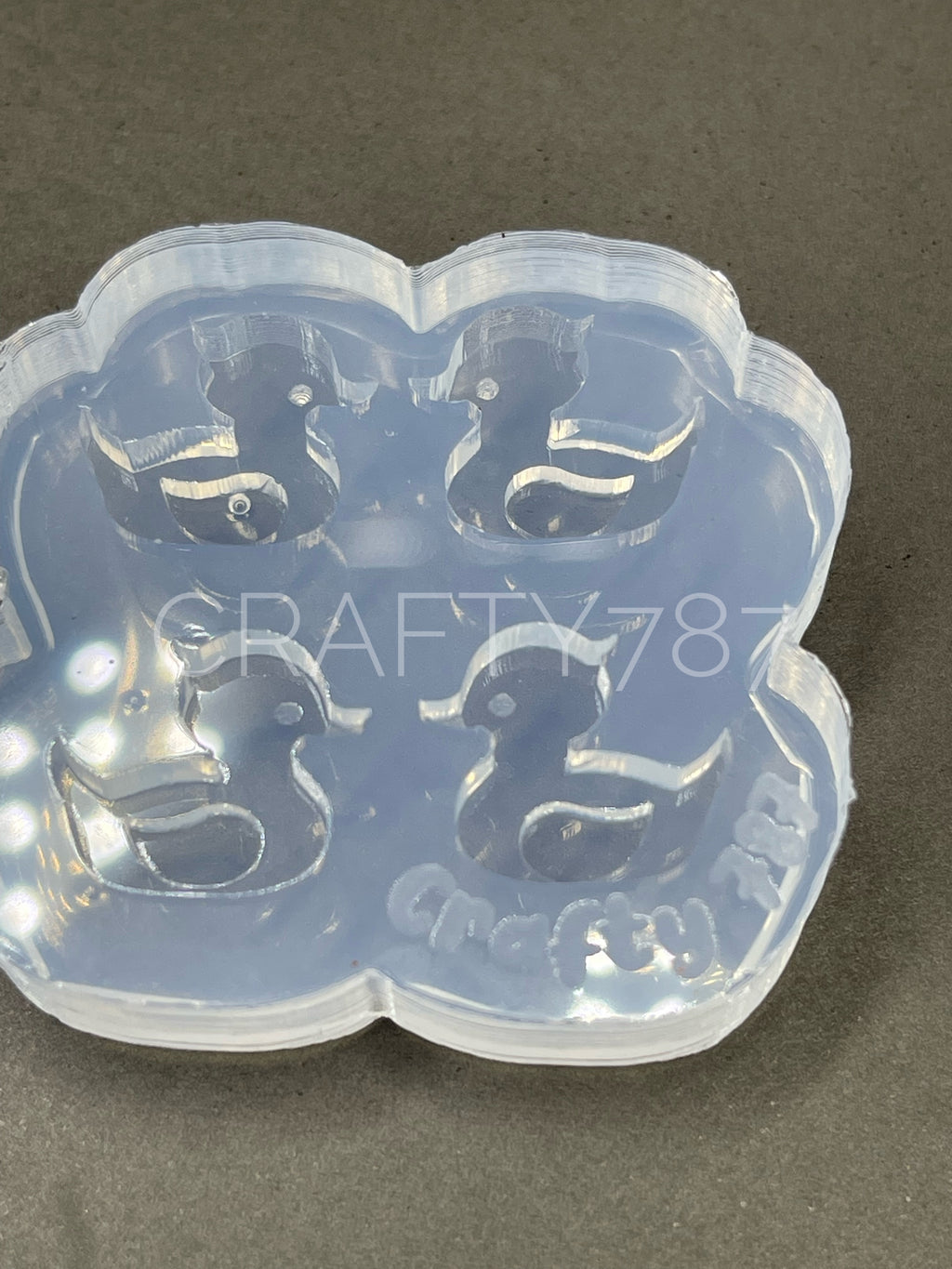 Rubber Duck Stud Earring Silicone Mold (B13)