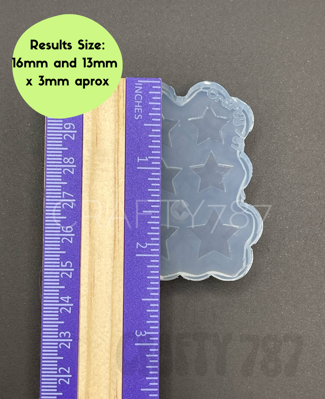 Star Studs Silicone Mold