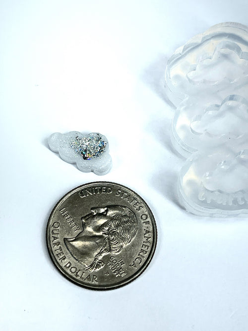 Cloud stud Silicone Mold style 2(B10)
