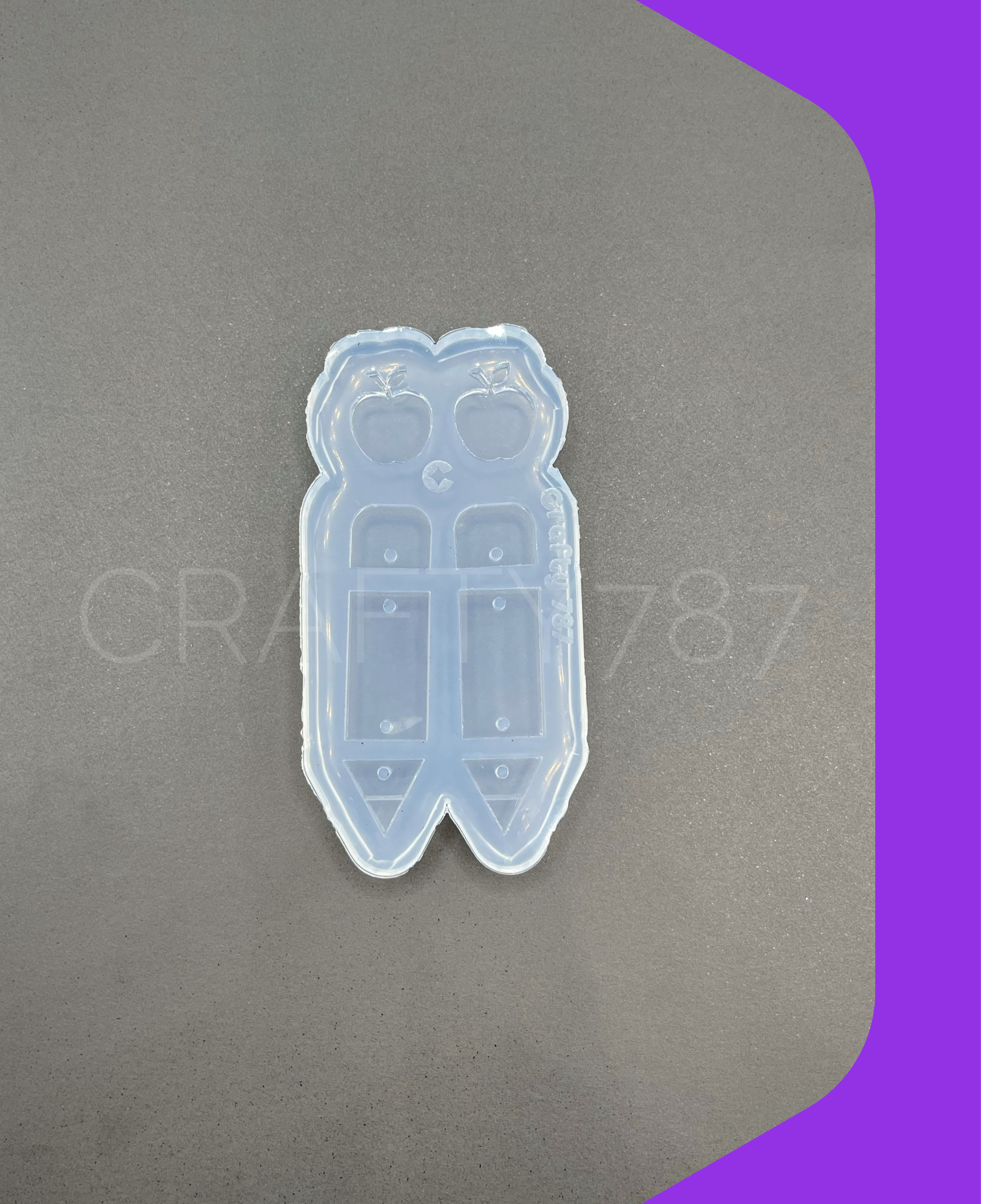 Pencil Dangle Earring  Mold (B14)