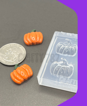 Load image into Gallery viewer, Pumpkin 3D Silicone Mold, Resin Earring Mold(A14)
