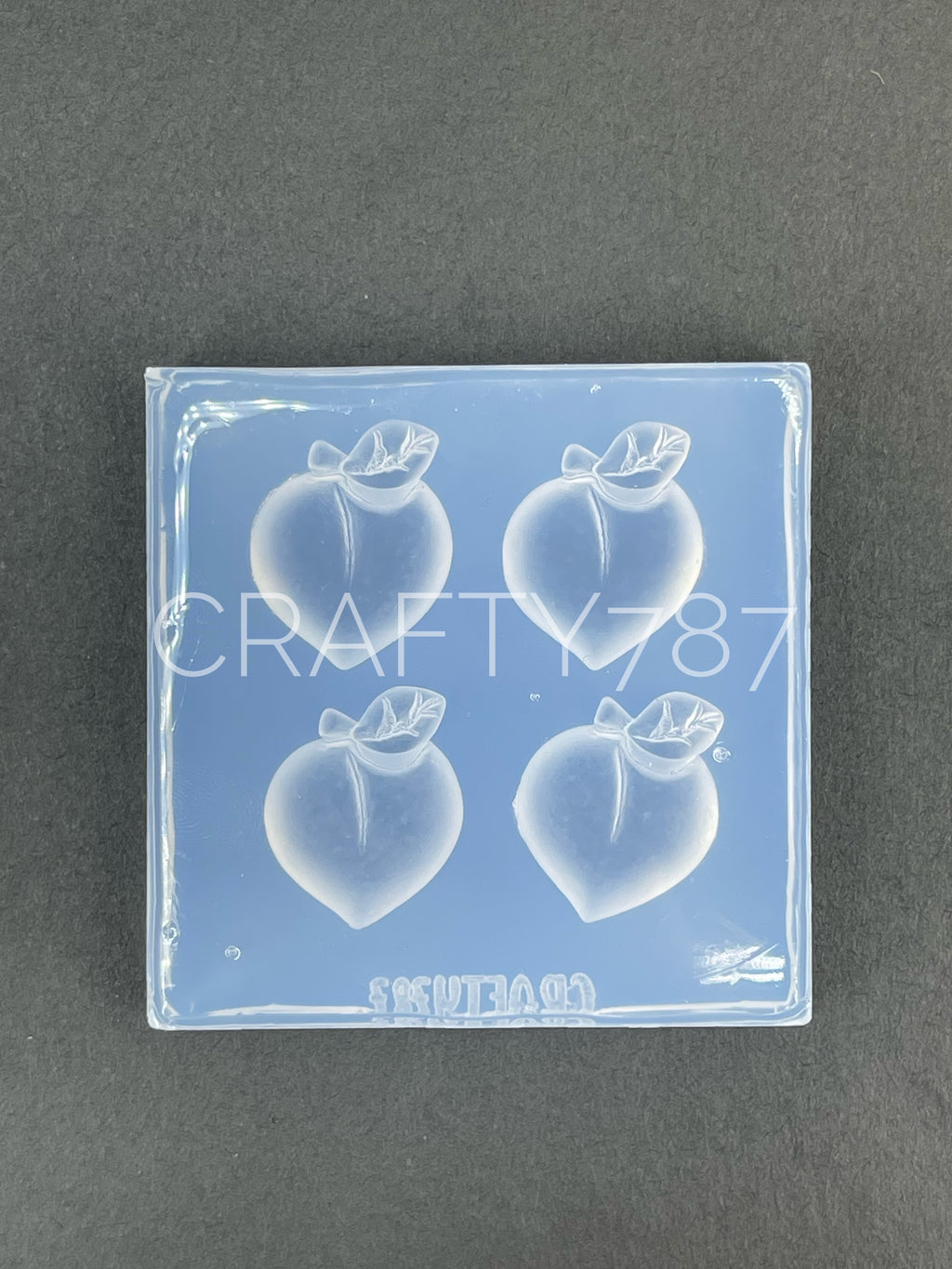 Peach Stud Earring Silicone Mold (D4)