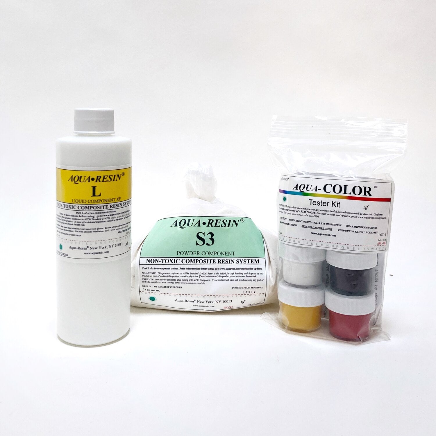 Aqua-Resin® Terrazzo Marbleizing Kit Resina Acrílica